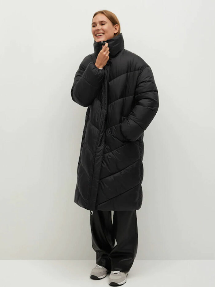 Oversize quilted coat