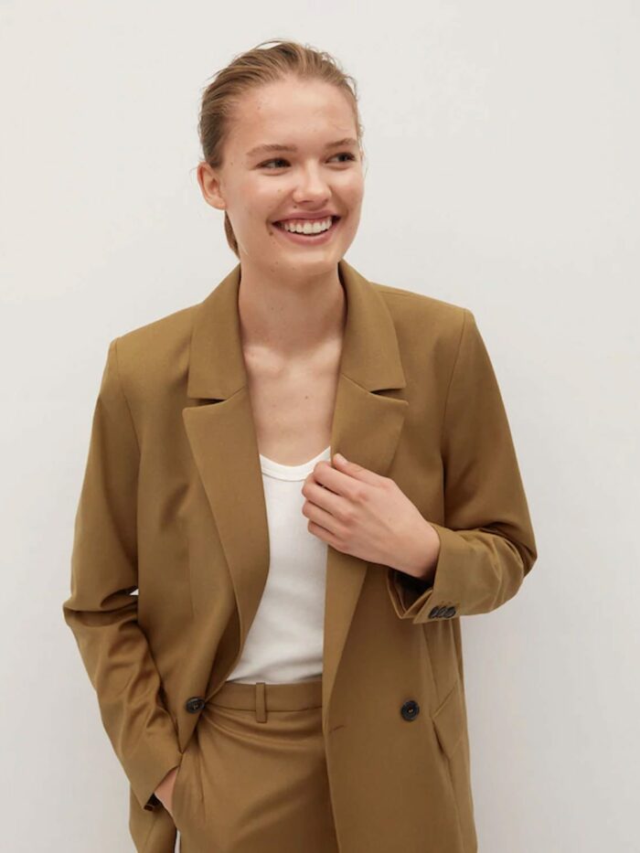 Double-breasted blazer