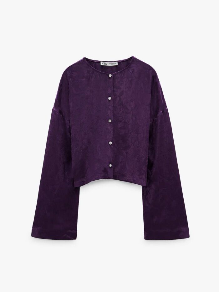 Jacquard Blouse