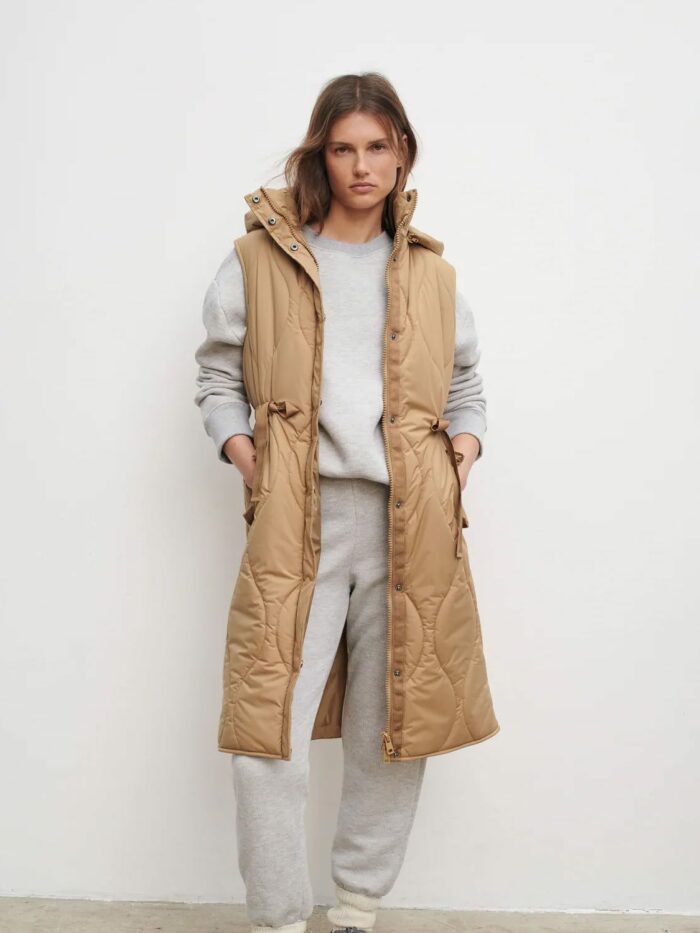 Water-repellent Puffer Gilet