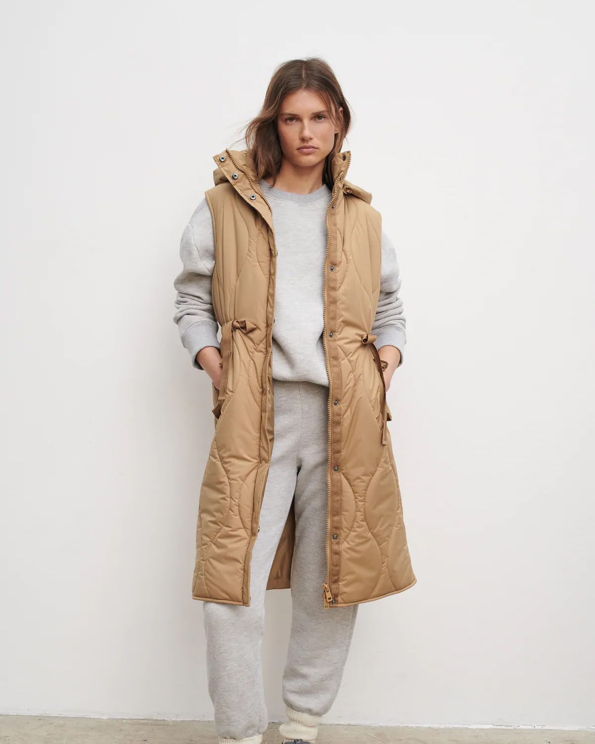 Water-repellent Puffer Gilet