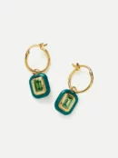 Charm Mini Hoop Earrings